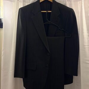 Burberry Charcoal pinstripe Men's Suit